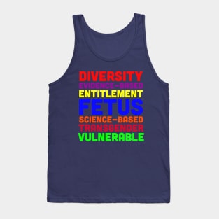 Seven Banned Words Tank Top